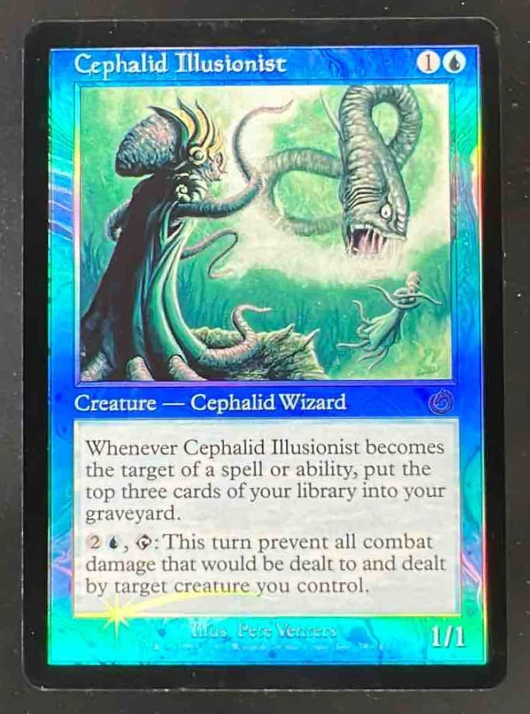Magic The Gathering Cephalid Illusionist - Torment TOR Foil