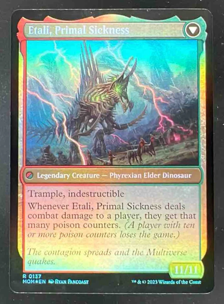 Magic The Gathering Etali, Primal Conqueror - March of the Machine MOM - Image 2