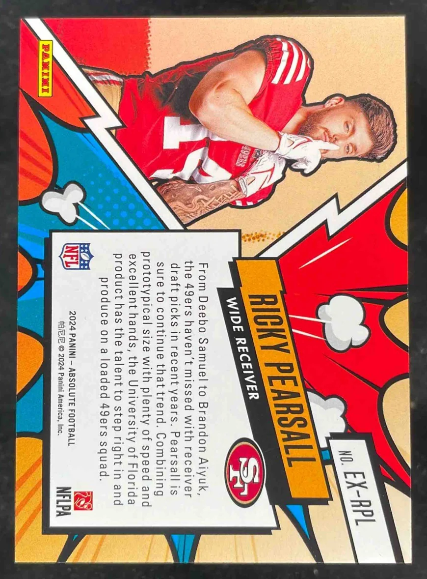 2024 Panini Absolute Explosive #EX-RPL Ricky Pearsall RC - Image 2
