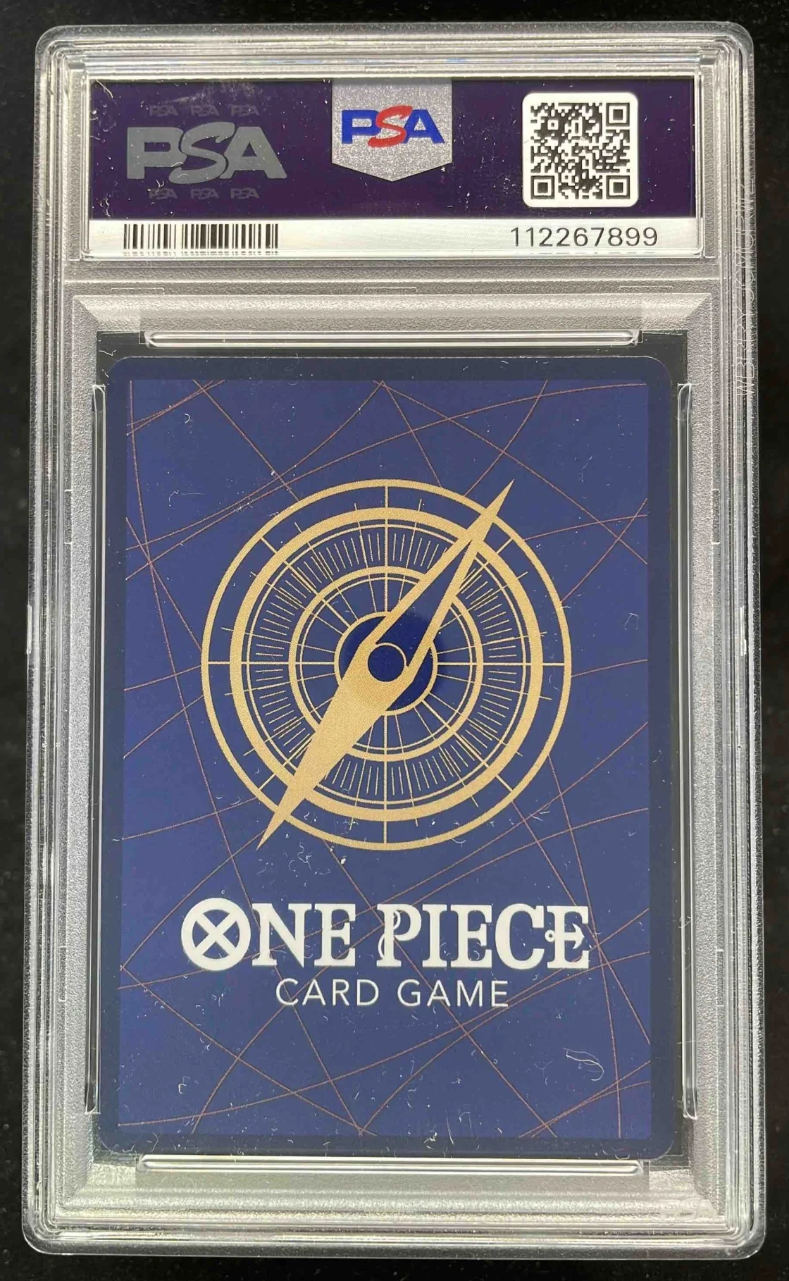 2024 One Piece OP09 EN #118 Gol D Roger Alternate Art PSA 10 - Image 2