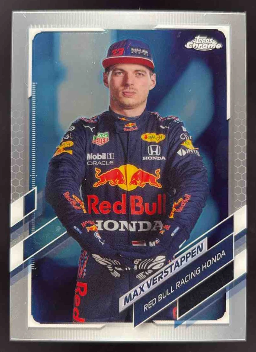 2021 Topps Chrome Formula 1 #3 Max Verstappen