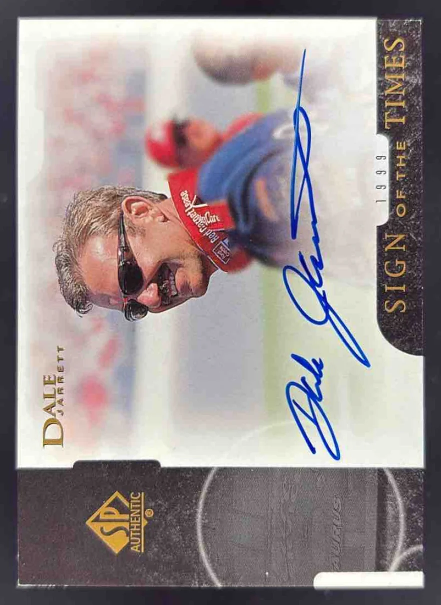 1999 SP Authentic Sign of the Times #DJ Dale Jarrett