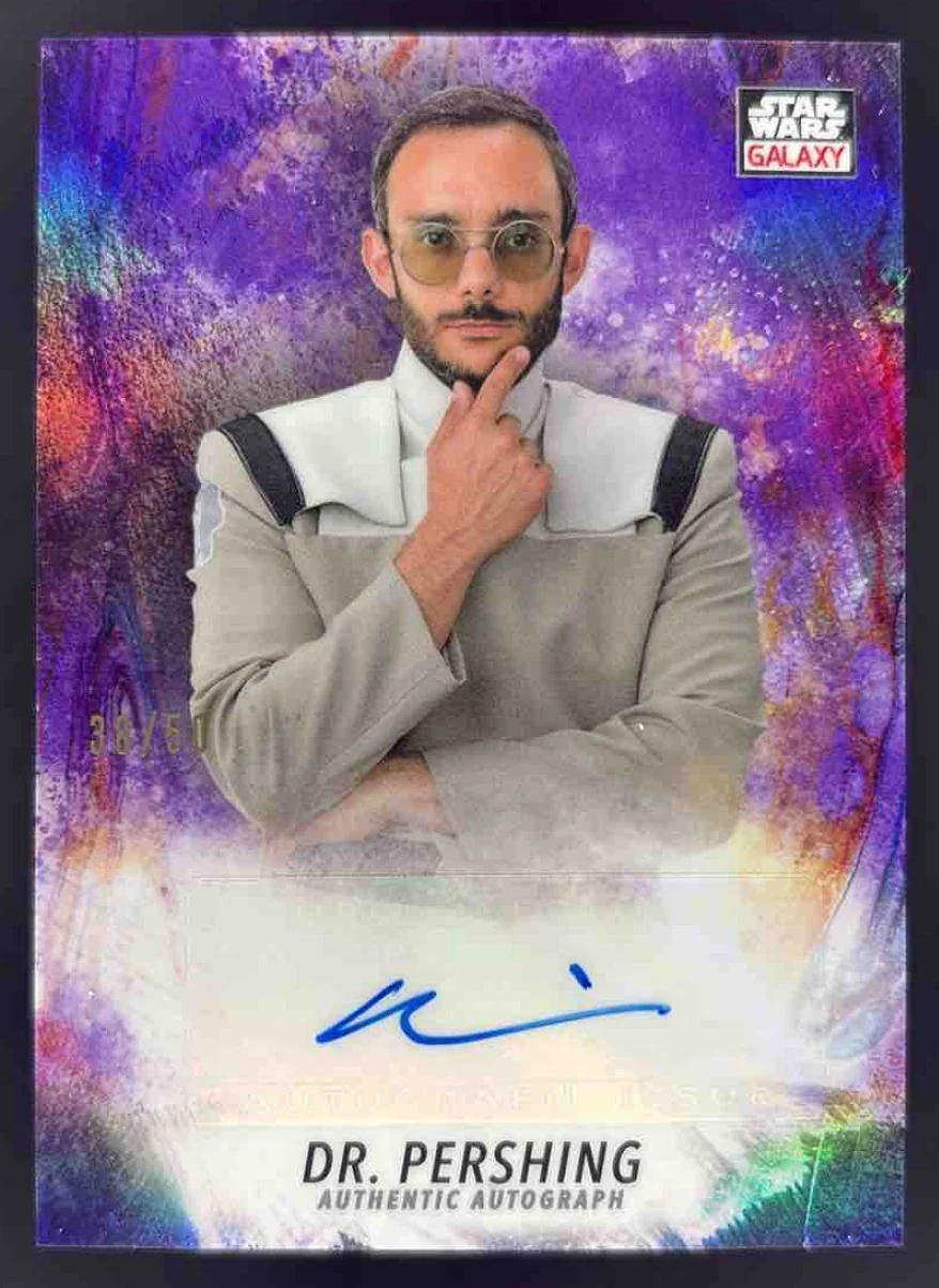 2022 Topps Chrome Star Wars Galaxy Autographs #GA-OA Omid Abtahi Auto