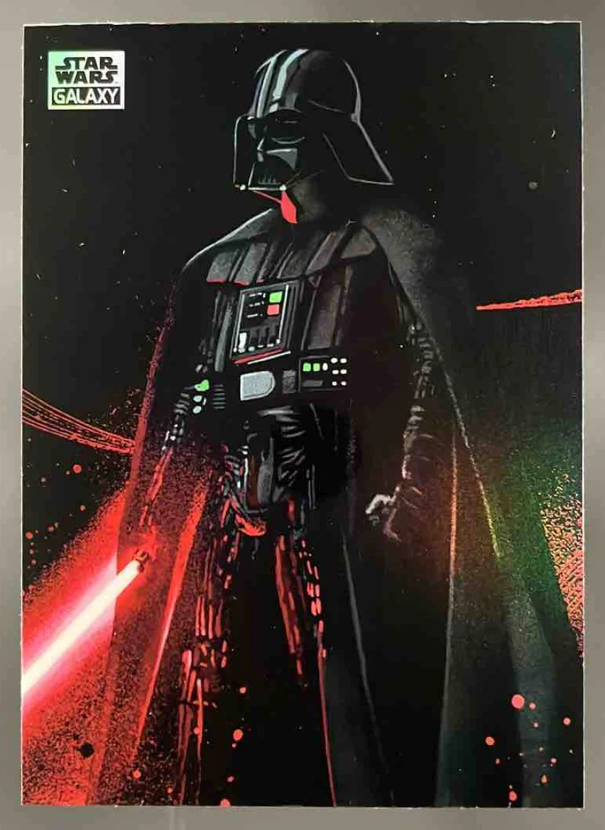 2025 Topps Chrome Star Wars Galaxy Fear the Darkside #FTD-2 Darth Vader