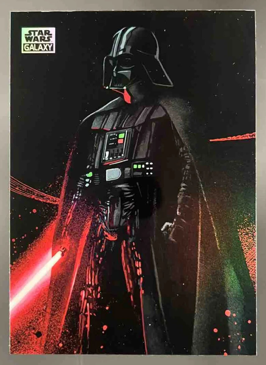 2025 Topps Chrome Star Wars Galaxy Fear the Darkside #FTD-2 Darth Vader