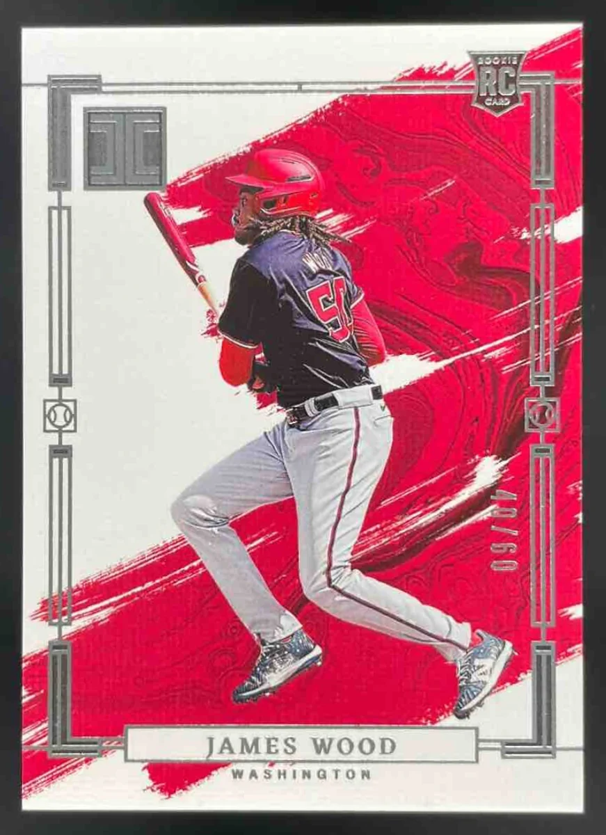 2024 Panini Impeccable Silver #41 James Wood /60