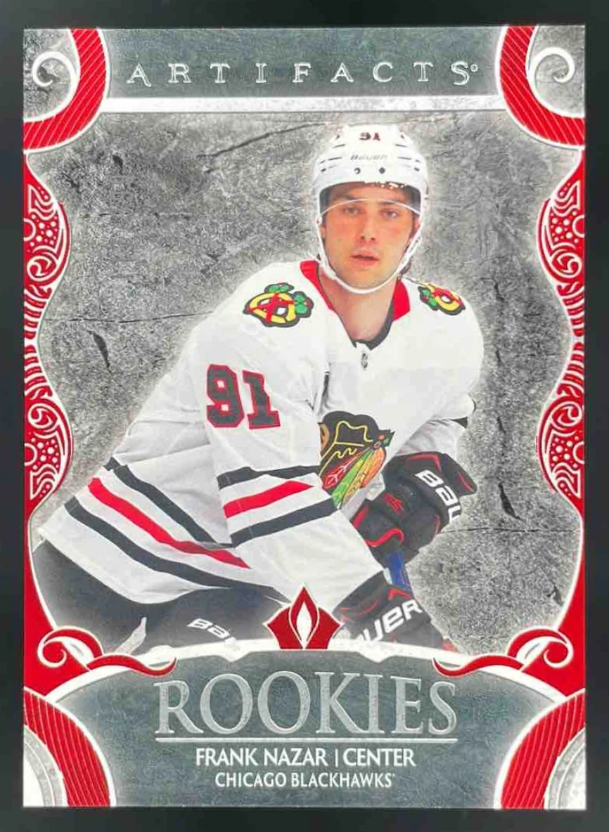 2024-25 Upper Deck Artifacts Ruby #200 Frank Nazar RC