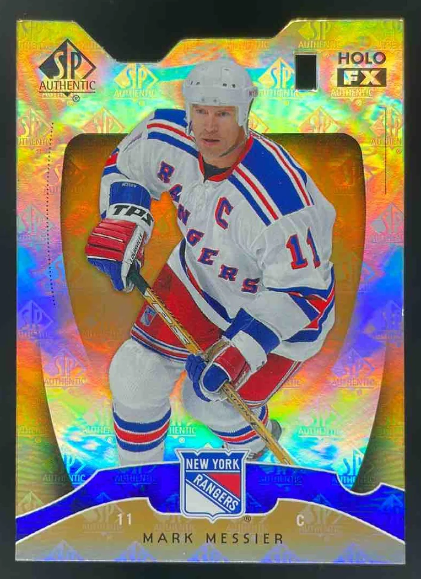 2009-10 SP Authentic Holo F/X Die Cut #FX20 Mark Messier