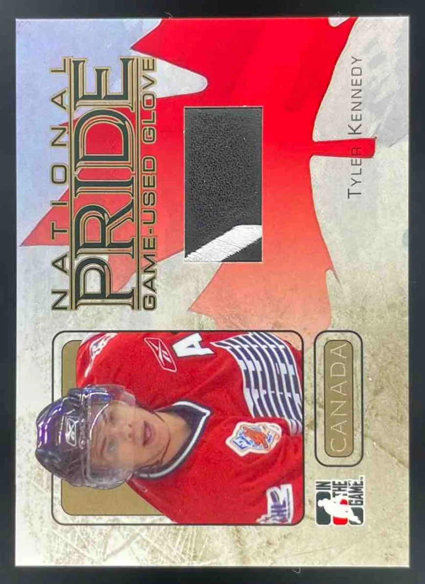 2006 In The Game Heroes and Prospects National Pride Gold #NP-09 Tyler Kennedy