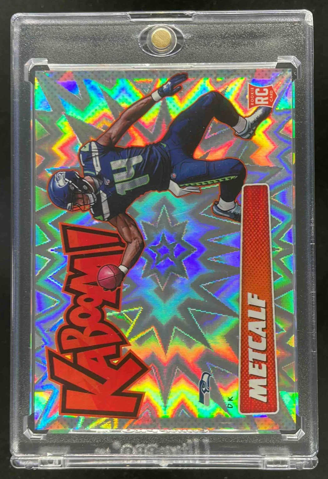 2019 Panini Absolute Kaboom SSP #K-DK2 DK Metcalf RC