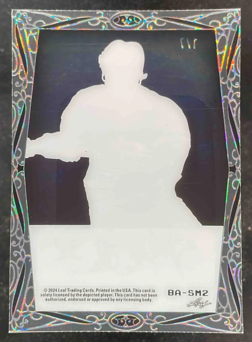 2024 Leaf Metal Hockey Legends PETG Acetate Crystal Stephane Matteau Auto /7 - Image 2