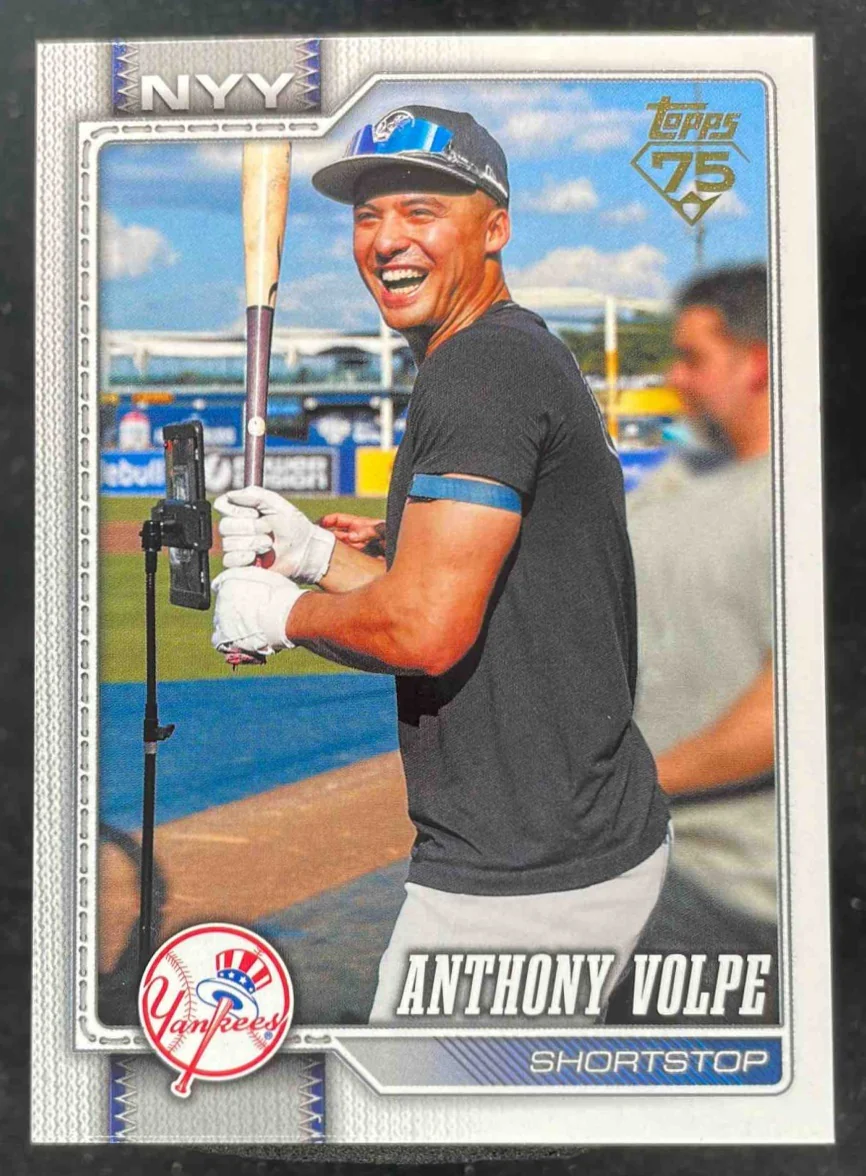 2026 Topps Golden Mirror Variation SSP #308 Anthony Volpe