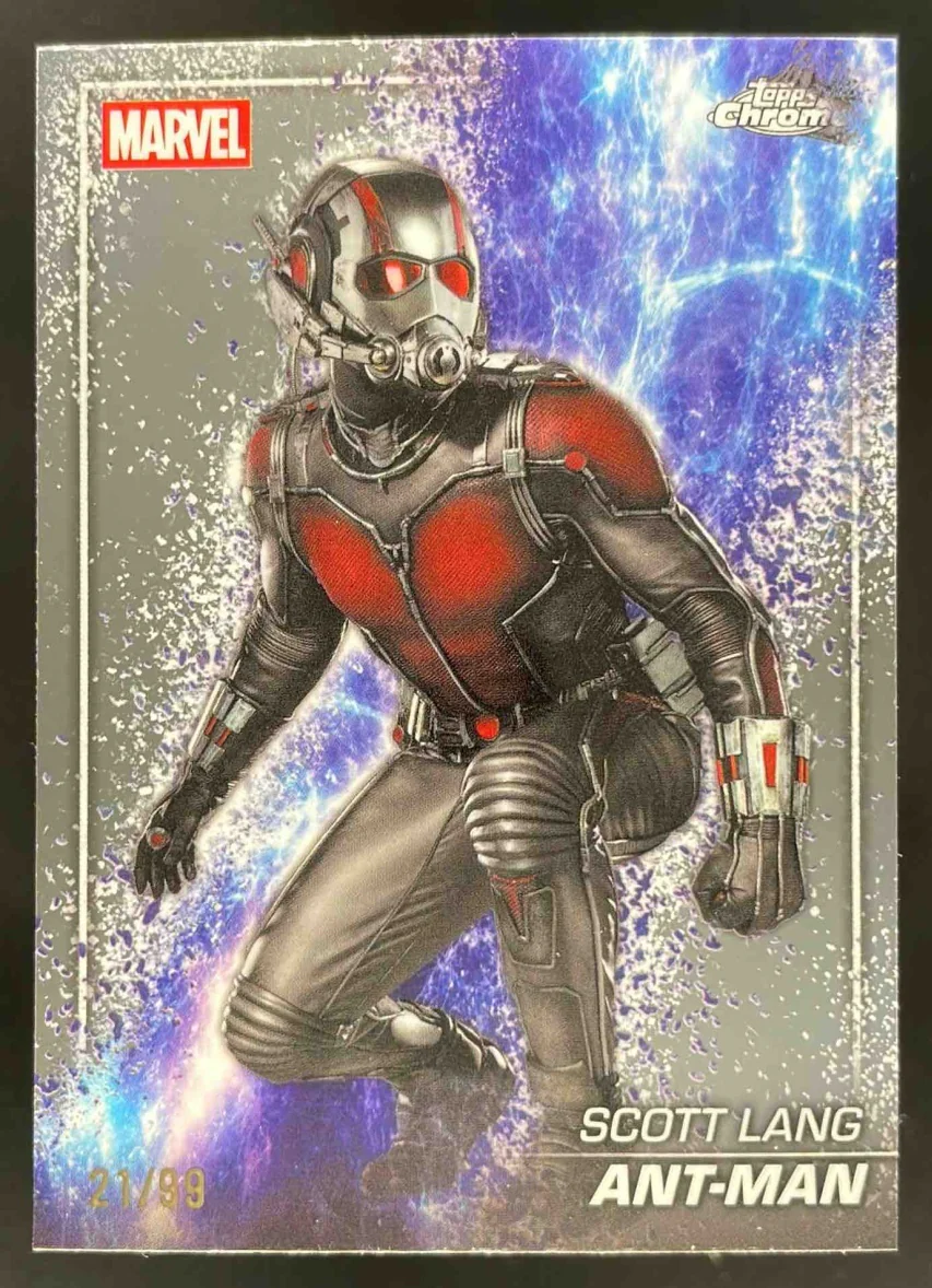 2025 Topps Chrome Marvel Studios The Snap Variation #S-57 Ant-Man /99