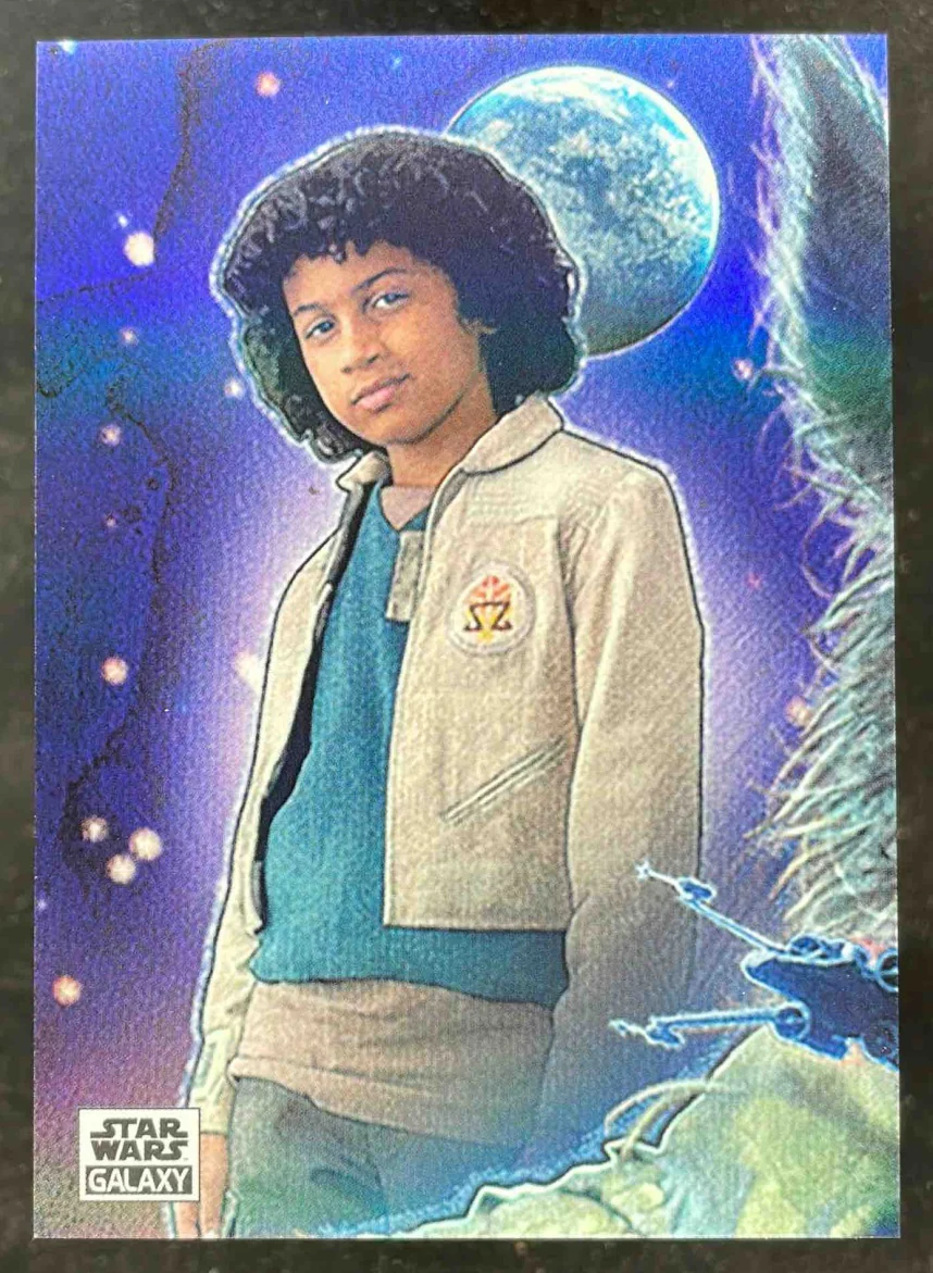 2025 Topps Chrome Star Wars Galaxy Orginal Art Puzzle Cards #SCP-4 Wim