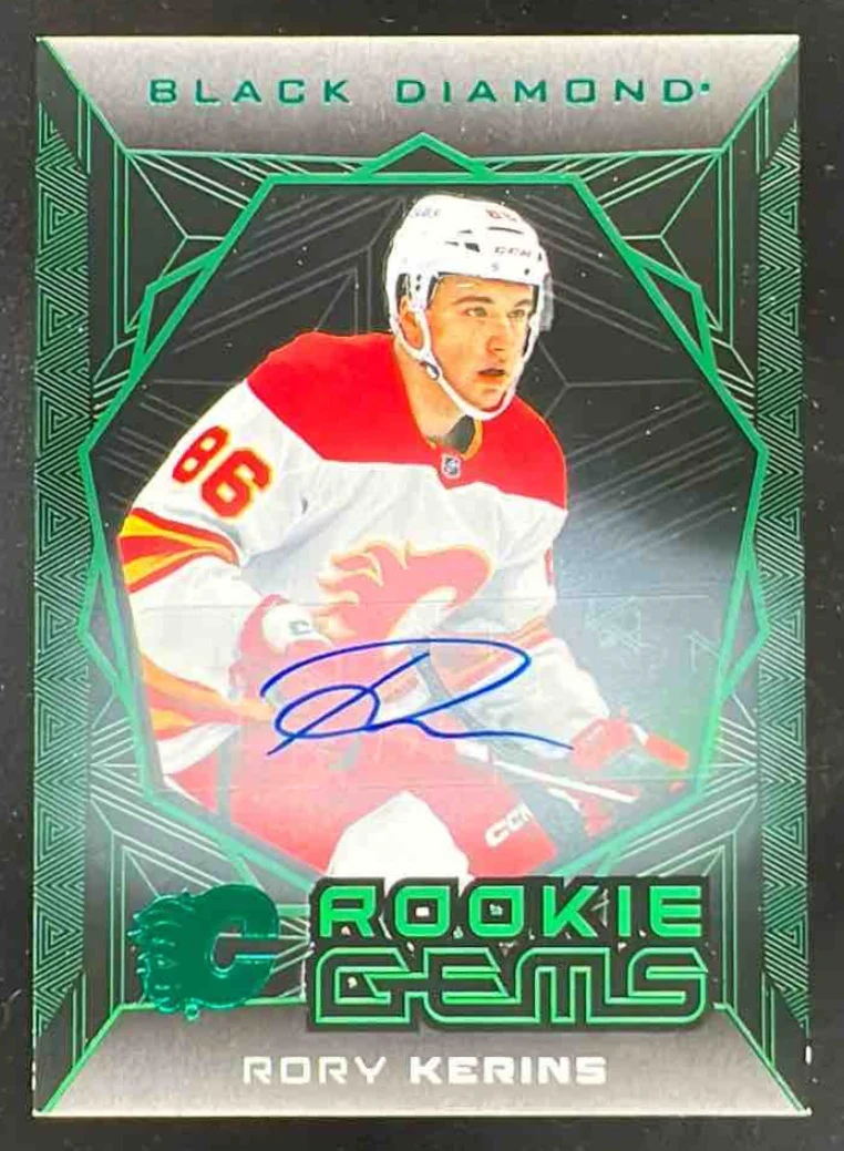 2025 Black Diamond Rookie Gems Signatures Green #RGS-RK Rory Kerins Auto /5
