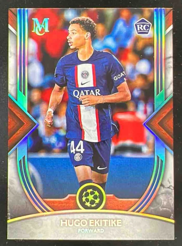 2022-23 Topps Museum Collection UEFA Champions League #44 Hugo Ekitike RC