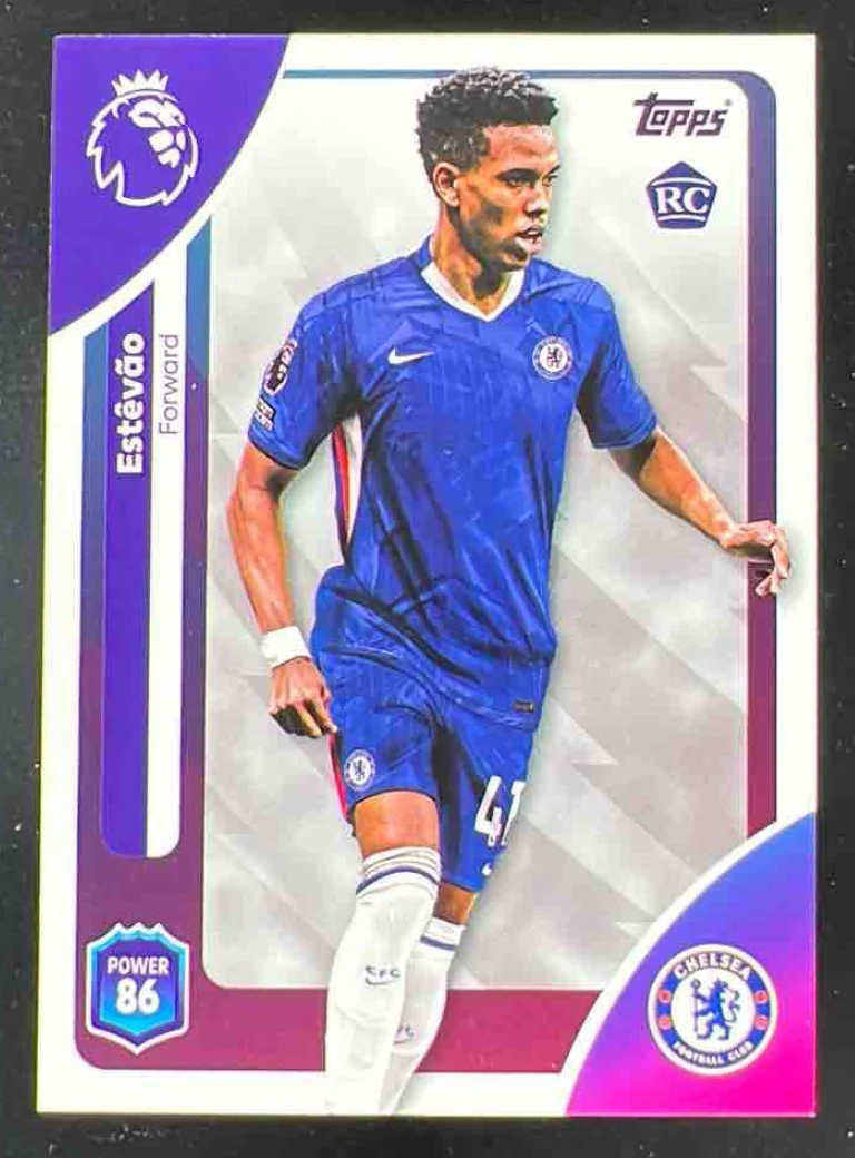 2025-26 Topps English Premier League #105 Estevao RC Rookie