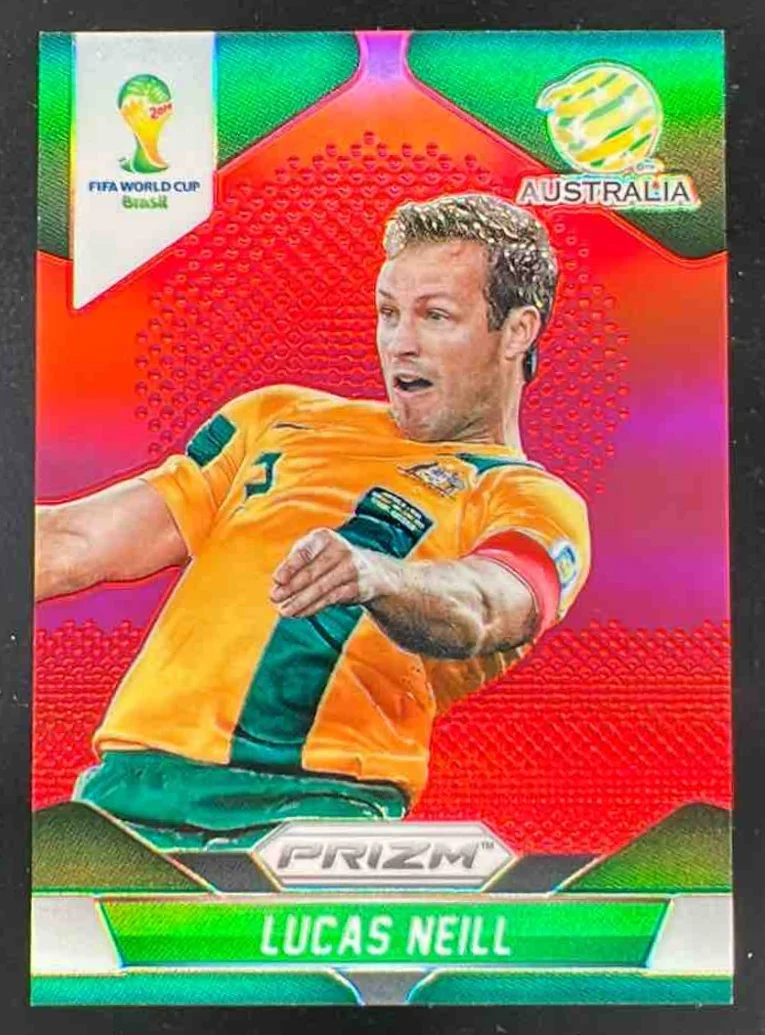 2014 Panini Prizm FIFA World Cup Brazil Prizms Red #15 Lucas Neill /149