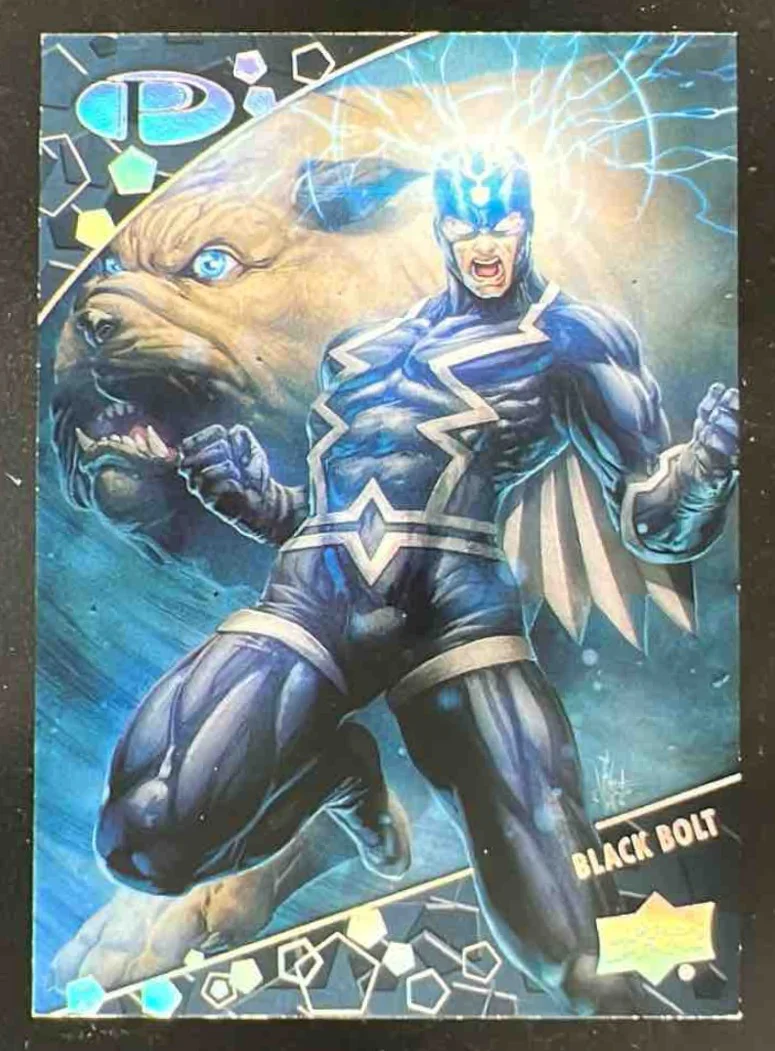 2021 Upper Deck Marvel Premier #1 Black Bolt /99