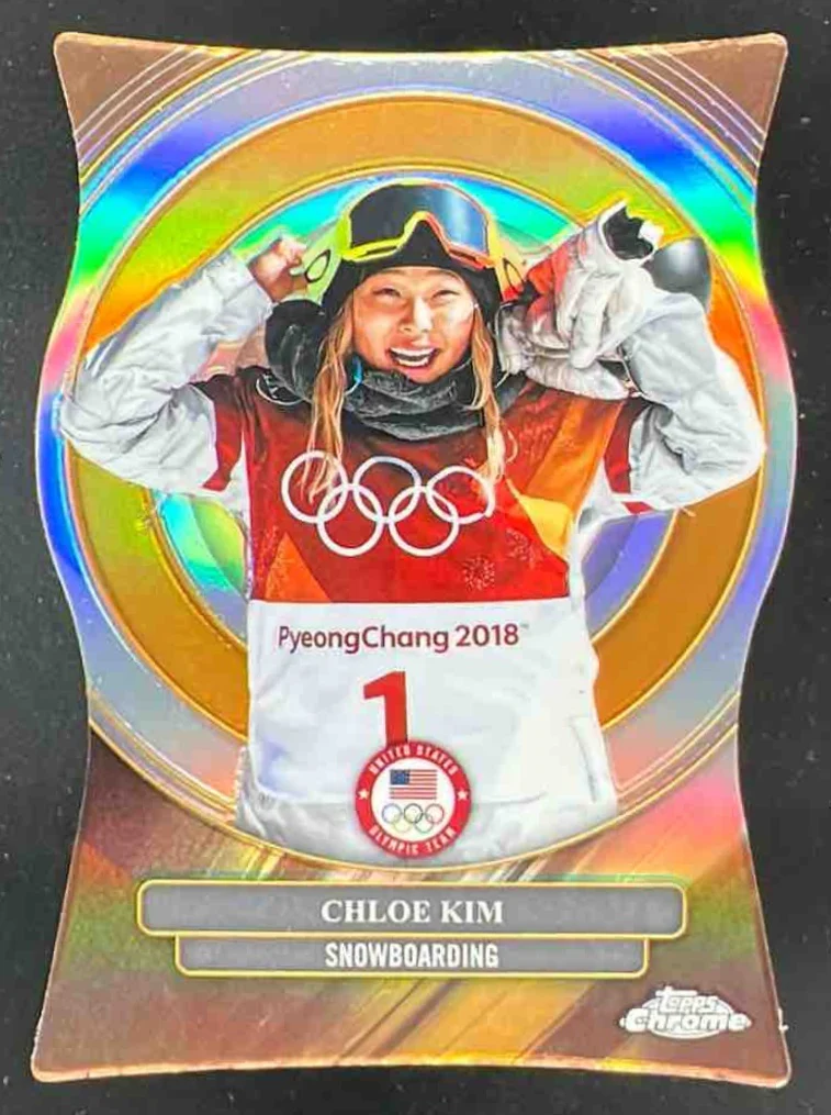 2026 Topps Chrome U.S. Winter Olympic Hopefuls Chasing The Rings #CR25 Chloe Kim