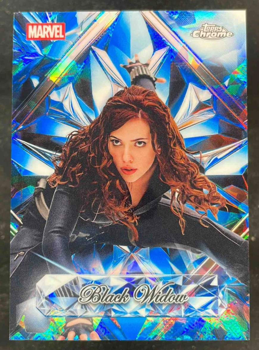 2025 Topps Chrome Marvel Studios Sapphire Sapphire Selections #SS-2 Black Widow