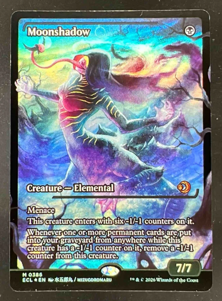 Magic The Gathering Moonshadow 0386 Showcase - Lorwyn Eclipsed ECL