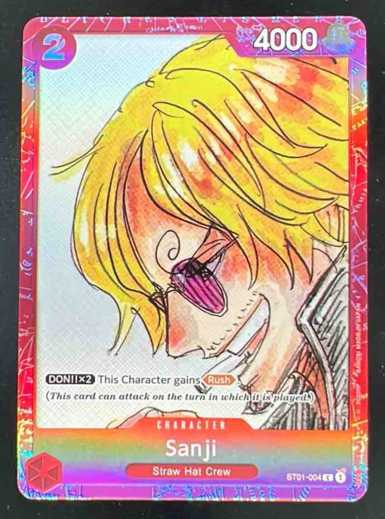 One Piece Sanji Premium Card Collection Film Red #004 ST01