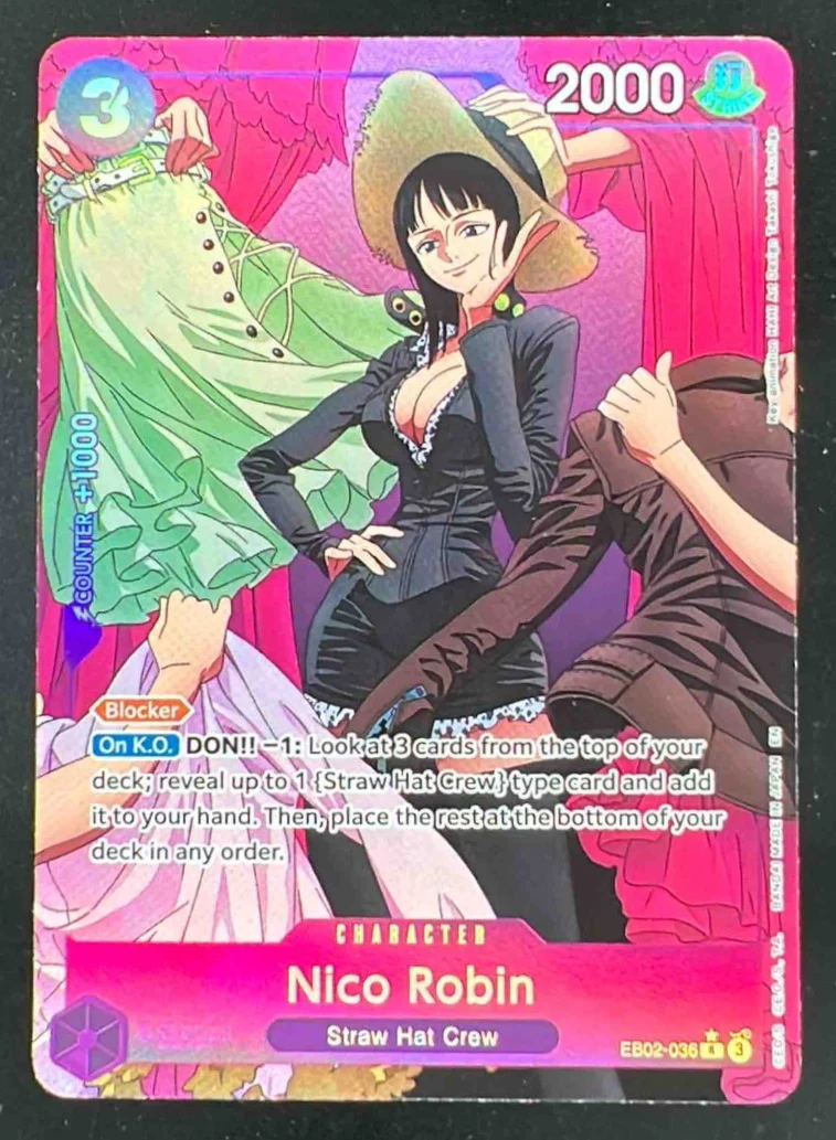 One Piece Nico Robin Alternate Art - Extra Booster: Anime 25th Collection EB-02