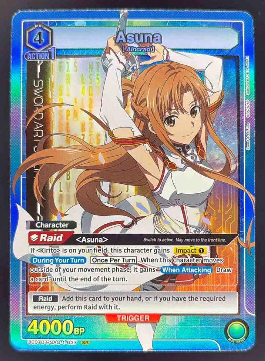 Union Arena Trading Card Game #UE07BTSA0-1-037 Asuna