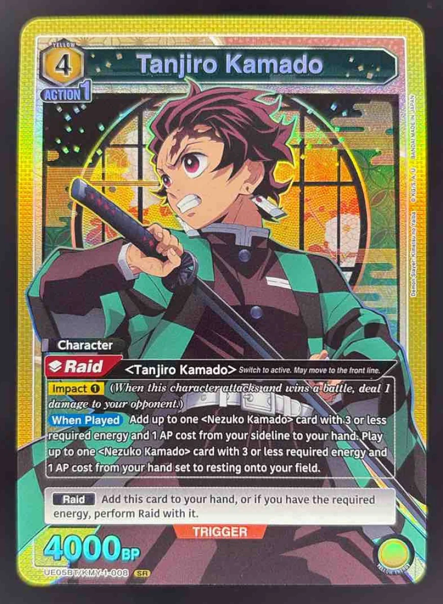 Union Arena Trading Card Game #UE05BTKMY-1-008 Tanjiro Kamado