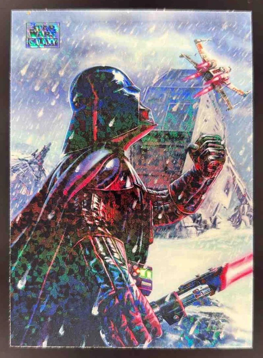 2025 Topps Chrome Star Wars Galaxy Mini-Diamond Refractor #4 Narrow Escape