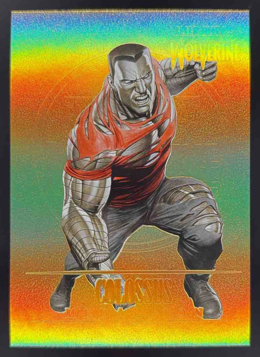 2023 Fleer Ultra Marvel Wolverine Medallions #M-8 Colossus