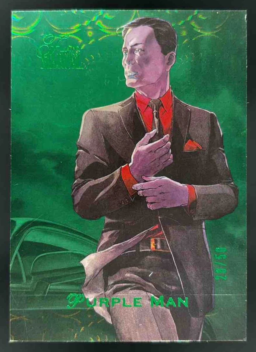 2023 Fleer Marvel Flair Summer #83 Purple Man /50