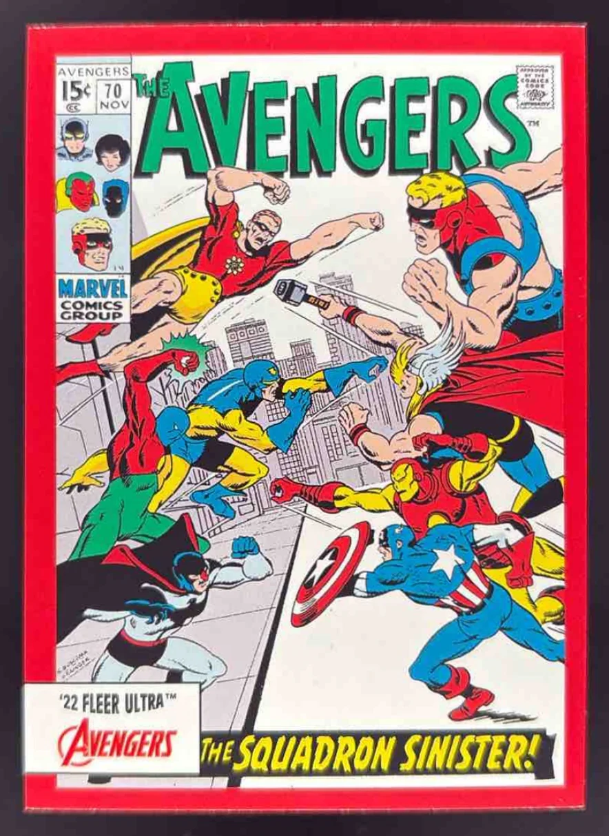 2022 Upper Deck Avengers Comic Covers #A-70 The Squadron Sinister /70