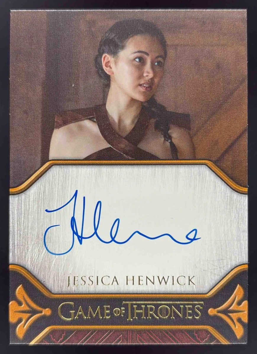 2025 Game of Thrones: The Great Houses Legacy Autographs #NNO Jessica Henwick