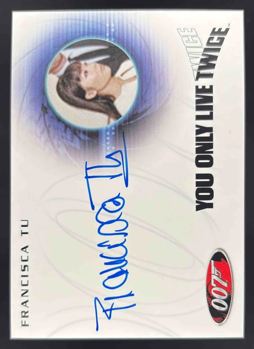Rittenhouse 007 You Only Live Twice Auto Francisca Osato's Secretary Autograph