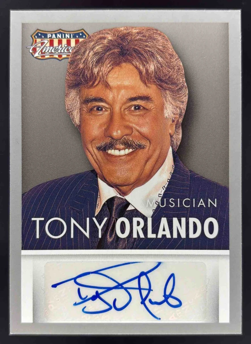 2015 Panini Americana Autograph Tony Orlando Auto