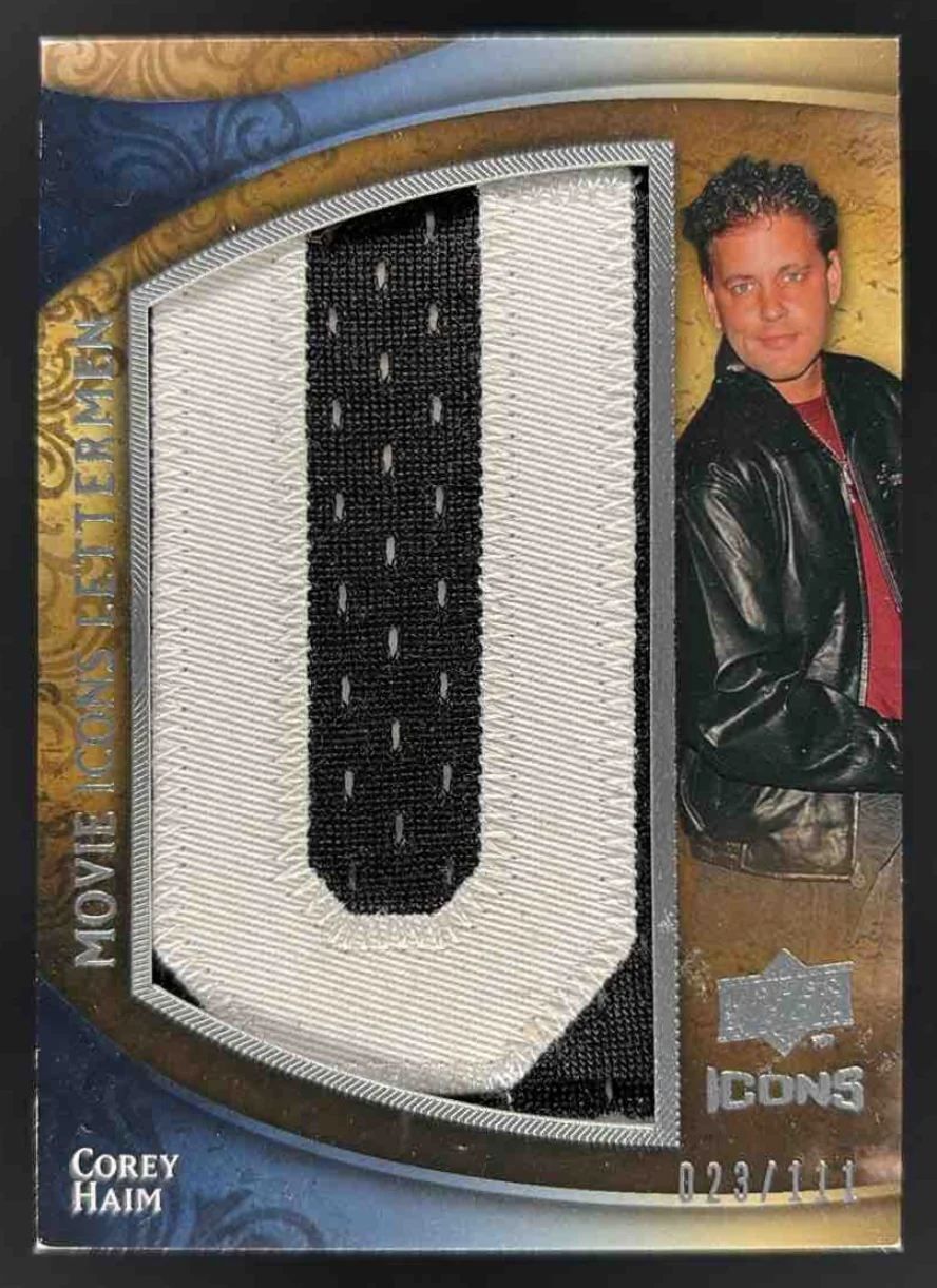 2009 Upper Deck Movie Icons Letterman #ML-CH Corey Haim /111