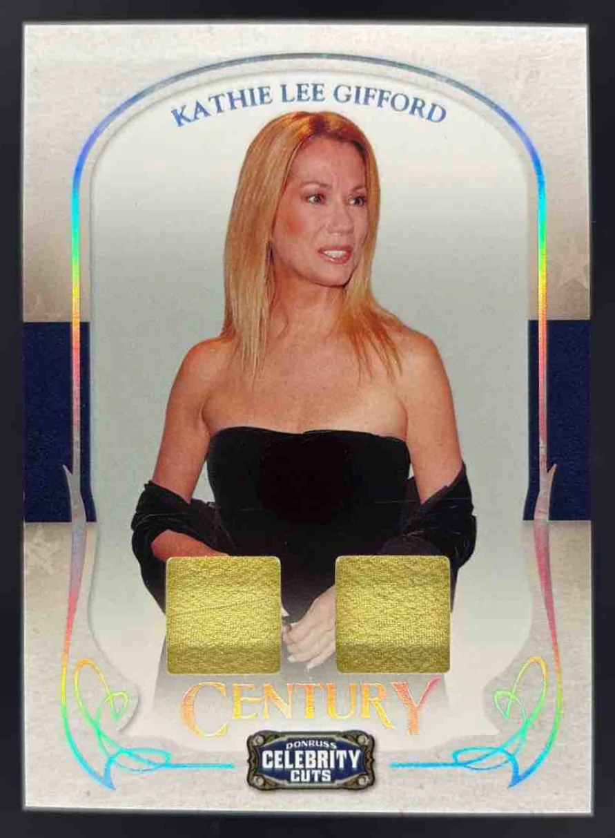 2008 Donruss Americana Celebrity Cuts Century #52 Kathie Lee Gifford /50