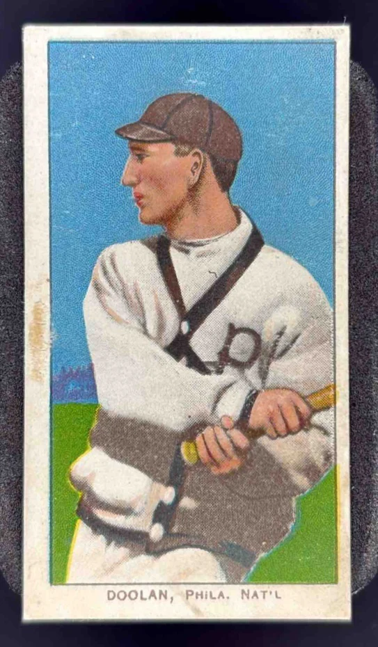 1909-11 T206 Piedmont #137 Mickey Doolan Batting