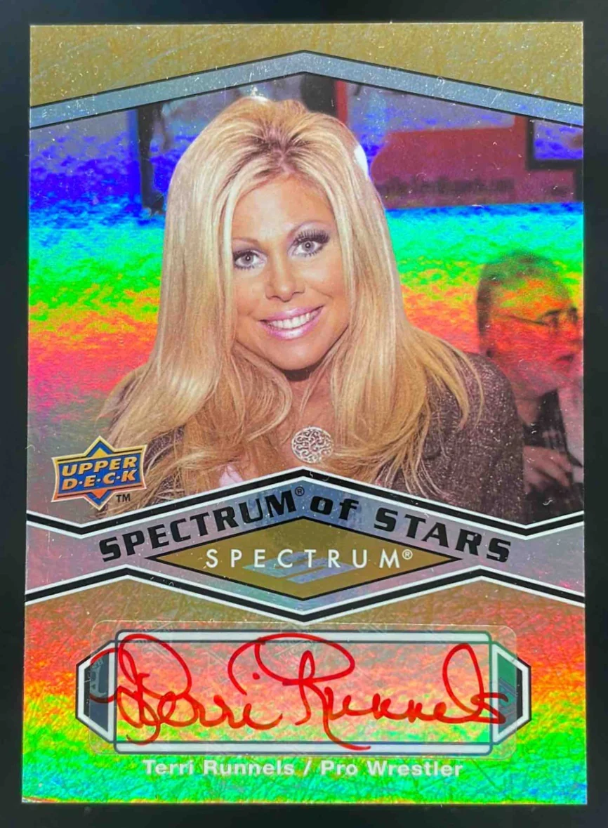 2009 Upper Deck Spectrum of Stars Autographs #TR Terri Runnels Autograph Auto