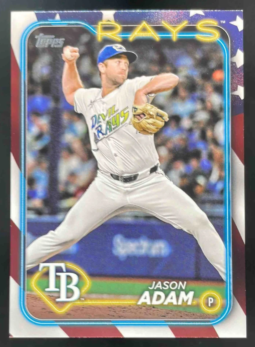 2024 Topps Update Independence Day #US102 Jason Adam /76