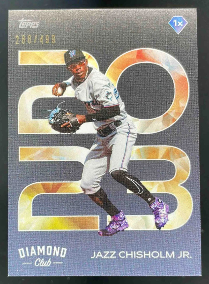 2023 Topps Diamond Club The Show Jazz Chisholm Jr. /499