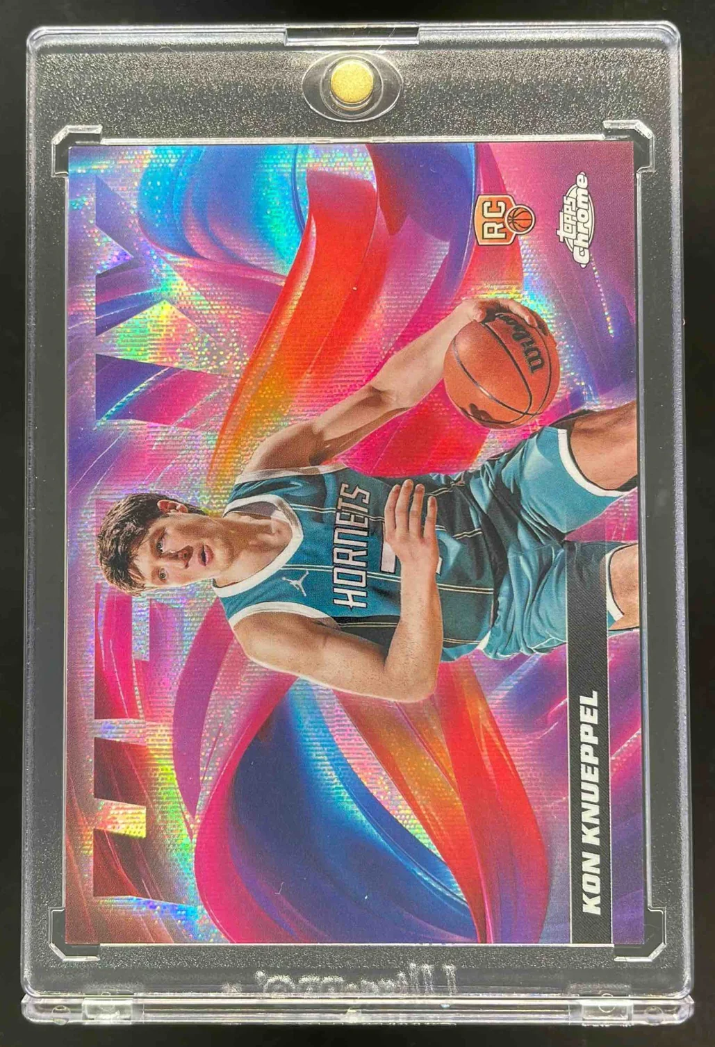 2025-26 Topps Chrome Helix #H-14 Kon Knueppel RC SSP