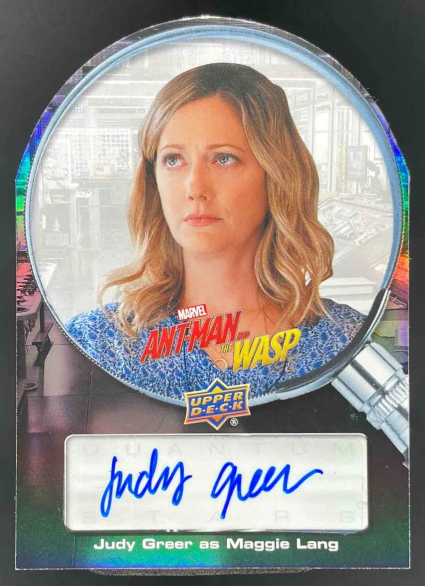 2018 Upper Deck Marvel Ant-Man Wasp Quantum Stars Autos Portrait Judy Greer
