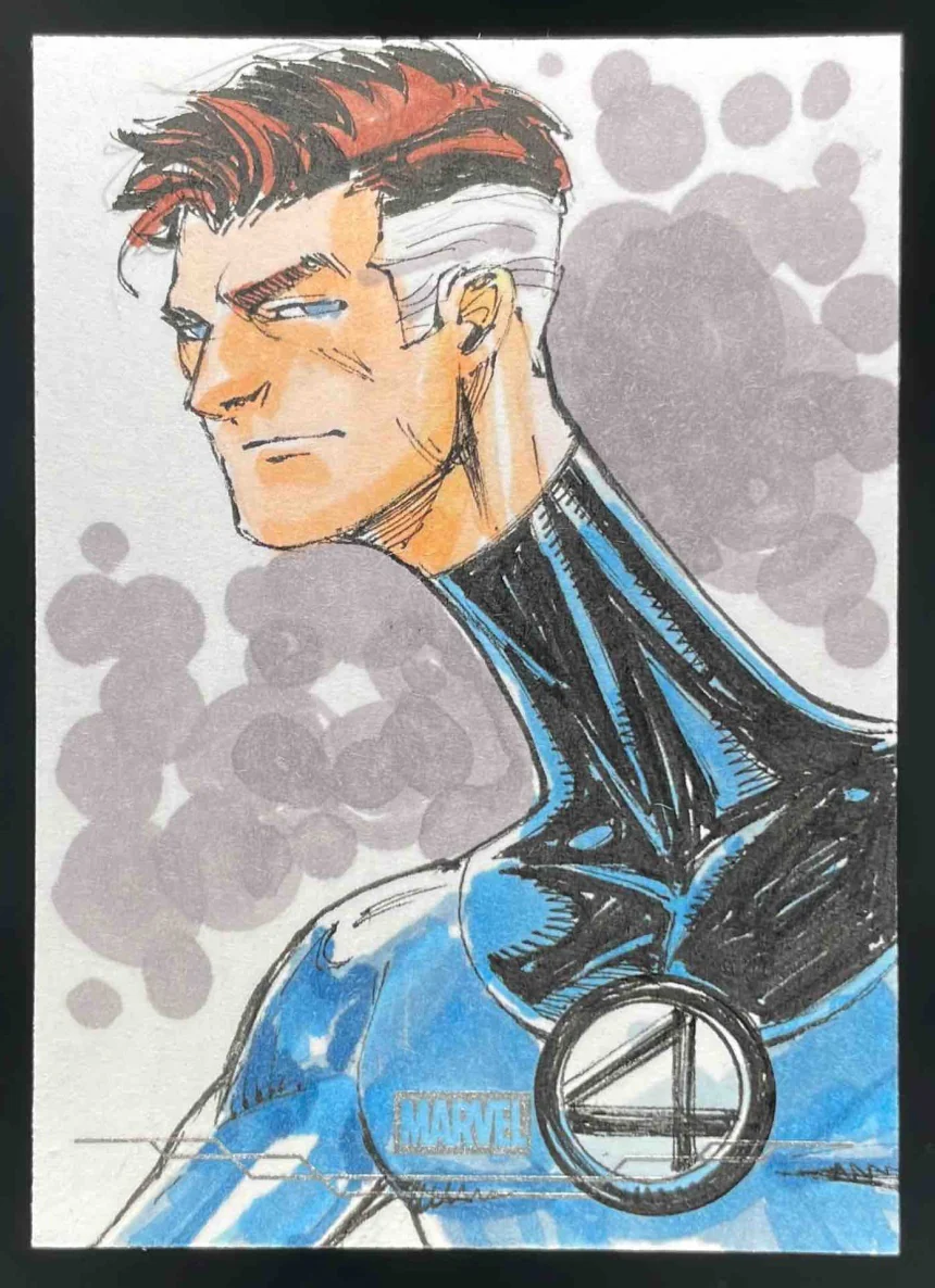 Topps Marvel Sketch Card Artist Signature Rafael Dante Auto 1/1