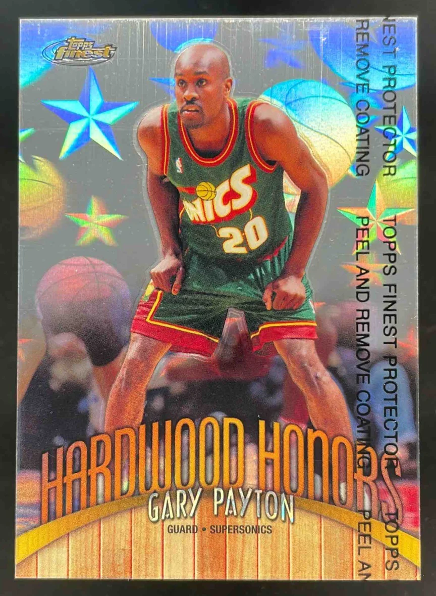 1998-99 Topps Finest Hardwood Honors #H19 Gary Payton
