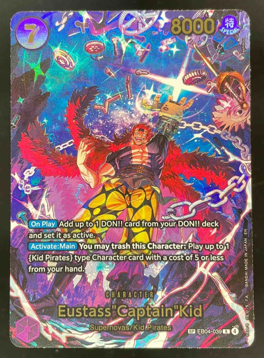 One Piece EB04 Special Alternate Art #039 Eustass Captain Kid
