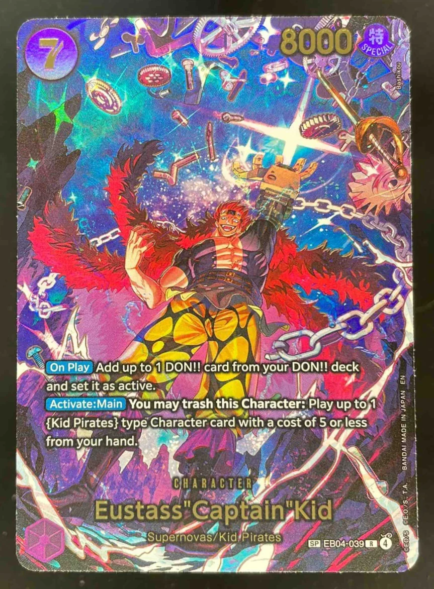 One Piece EB04 Special Alternate Art #039 Eustass Captain Kid