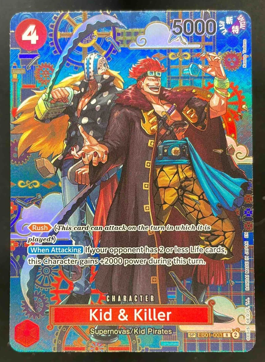 Kid & Killer - EB01-003 SP - The Azure Sea's Seven OP14